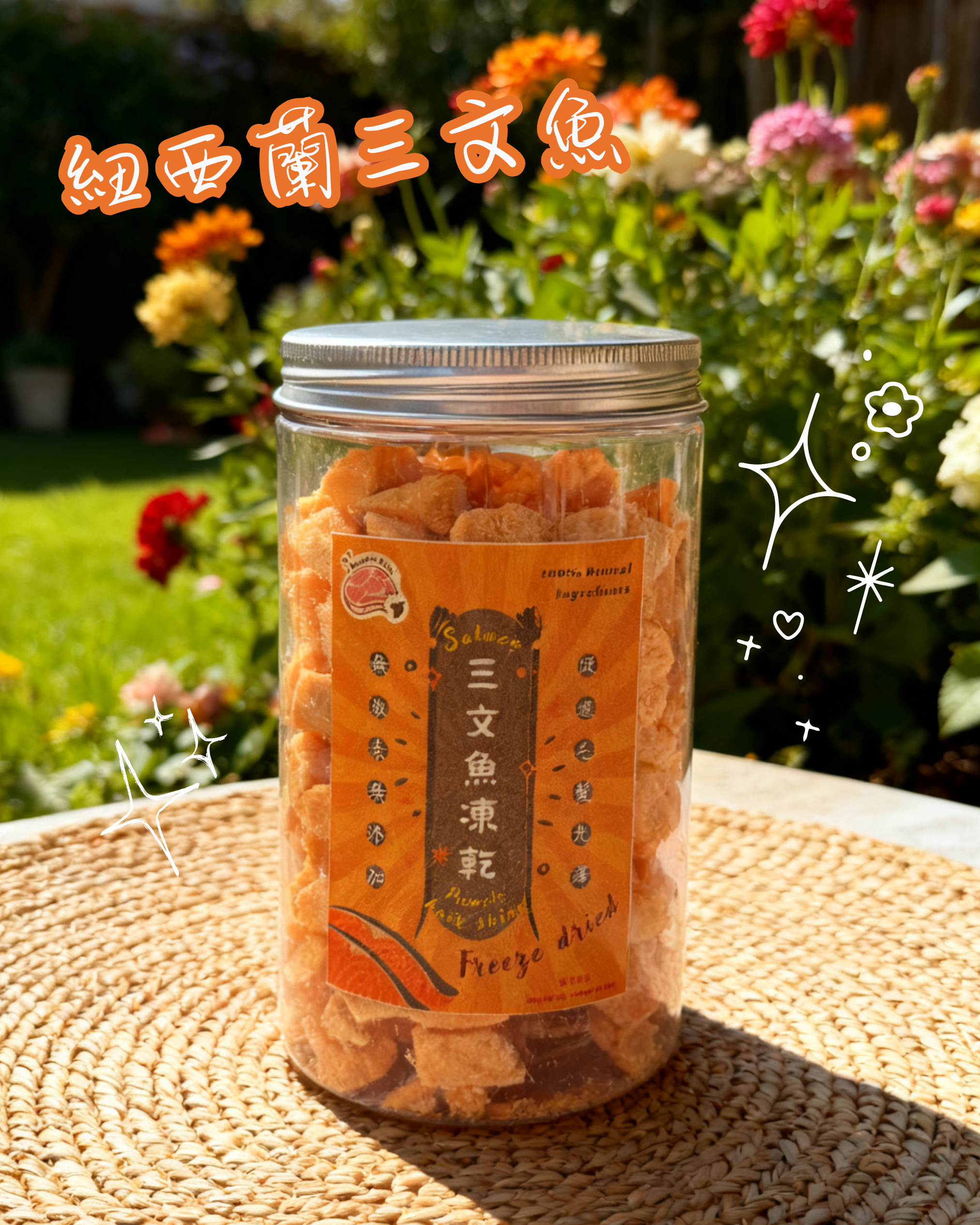 挪威三文魚凍乾