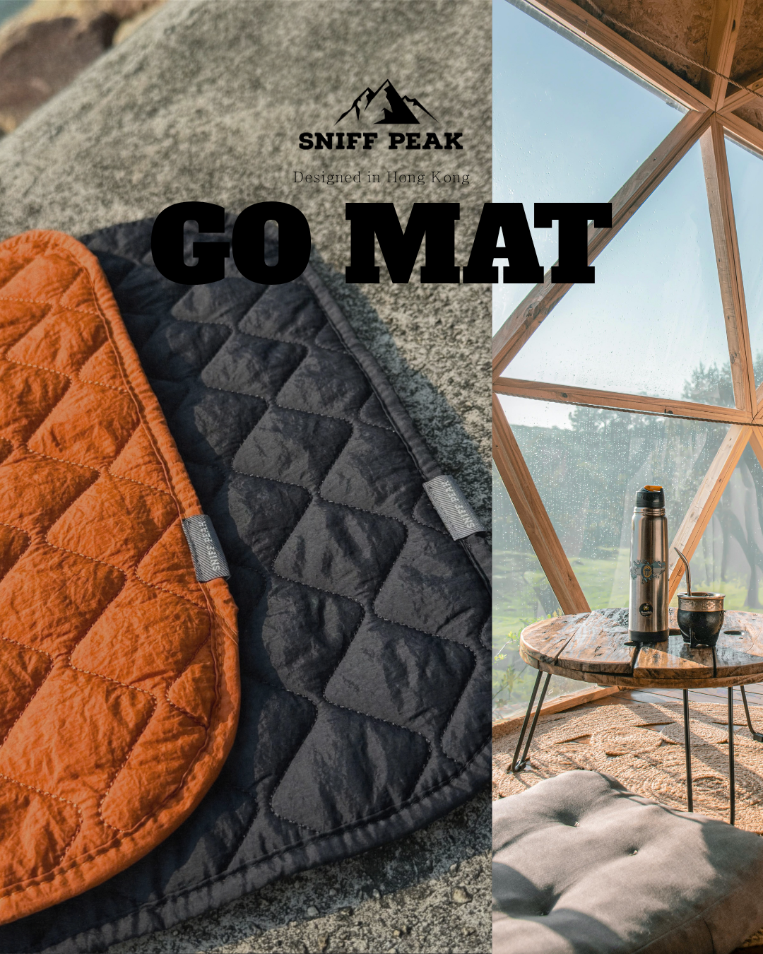 『GO MAT』戶外防髒墊（可放冰袋）